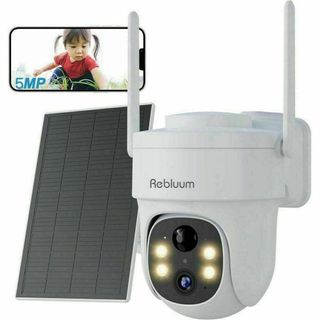 防犯カメラ500万画素４灯 屋外ソーラー 2.4gwifi防水防塵夜間暗視撮影(その他)