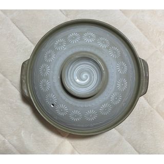 GINPO - 銀峯陶器 萬古焼 花三島土鍋 鍋 煮込み鍋 浅型鍋 小花柄 GINPO - 銀峯陶器 萬古焼 花三島土鍋 鍋 煮込み鍋 浅型鍋 小花柄