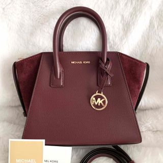 マイケルコース(MICHAEL KORS)の新品未使用 マイケルコース AVRIL レザー ハンドバッグ ショルダーバッグ(ハンドバッグ)