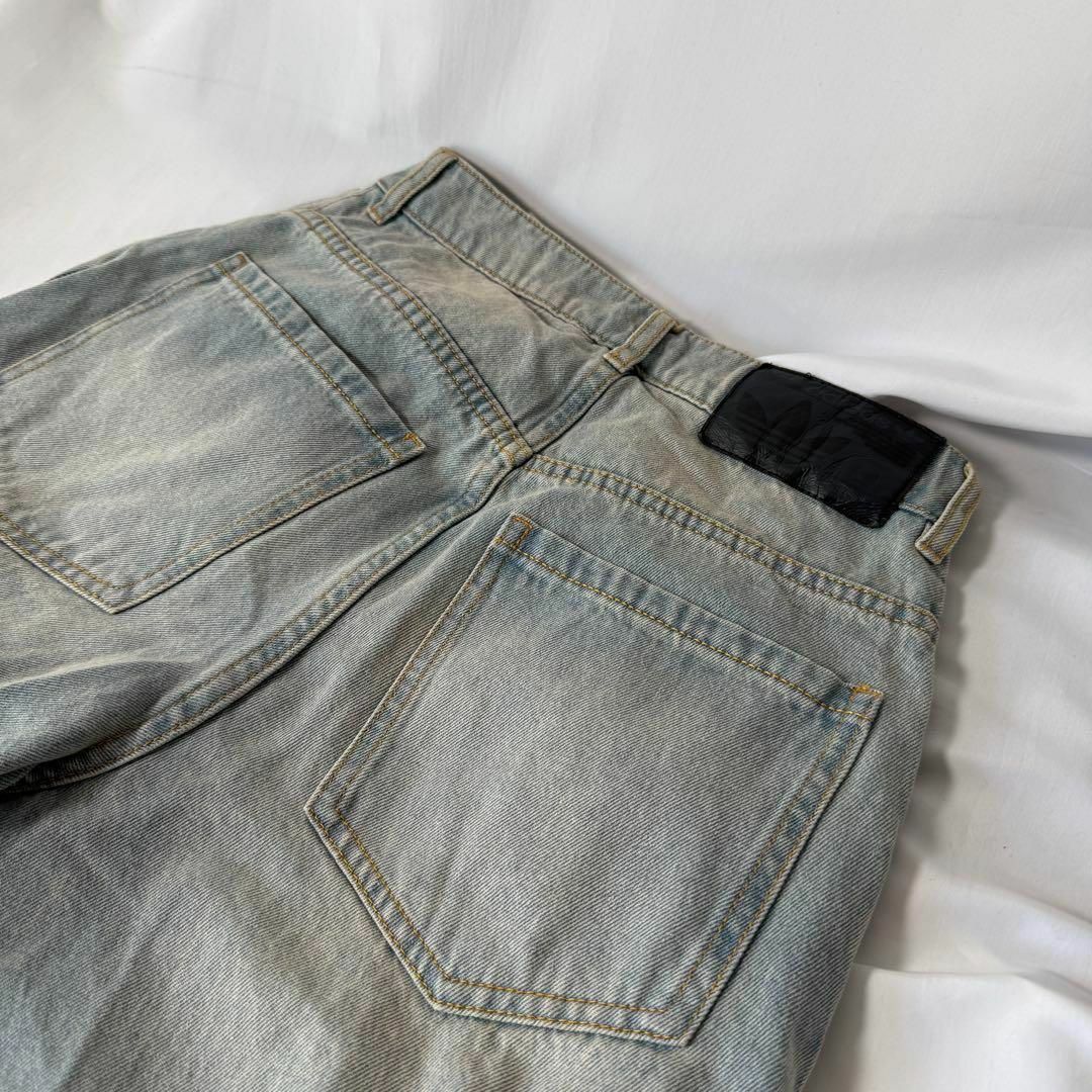 adidas Originals - ADIDAS DENIM ZIP PANT デニム パンツ 27 adidas Originals - ADIDAS DENIM ZIP PANT デニム パンツ 27