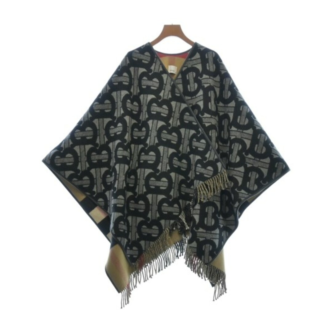 BURBERRY - BURBERRY バーバリー コート（その他） F グレーx黒(総柄) 【古着】【中古】