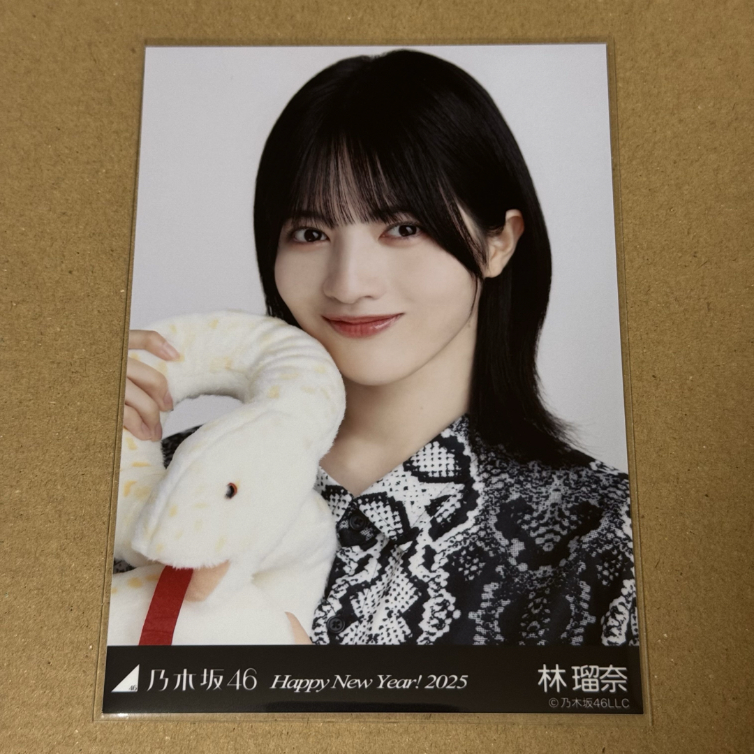 乃木坂46(ノギザカフォーティーシックス)の乃木坂46 林瑠奈 生写真 2025年 干支 巳 ヨリ エンタメ/ホビーのタレントグッズ(アイドルグッズ)の商品写真