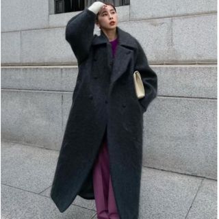 Ameri VINTAGE - 安達祐実さん着用 3way OVAL SHAGGY COATの通販 Ameri VINTAGE - 安達祐実さん着用 3way OVAL SHAGGY COATの通販