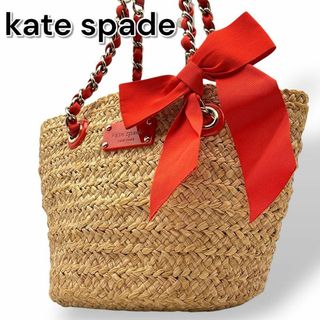kate spade NEW YORK(かごバッグ/ストローバッグ)のフリマ kate spade NEW YORK(かごバッグ/ストローバッグ)のフリマ