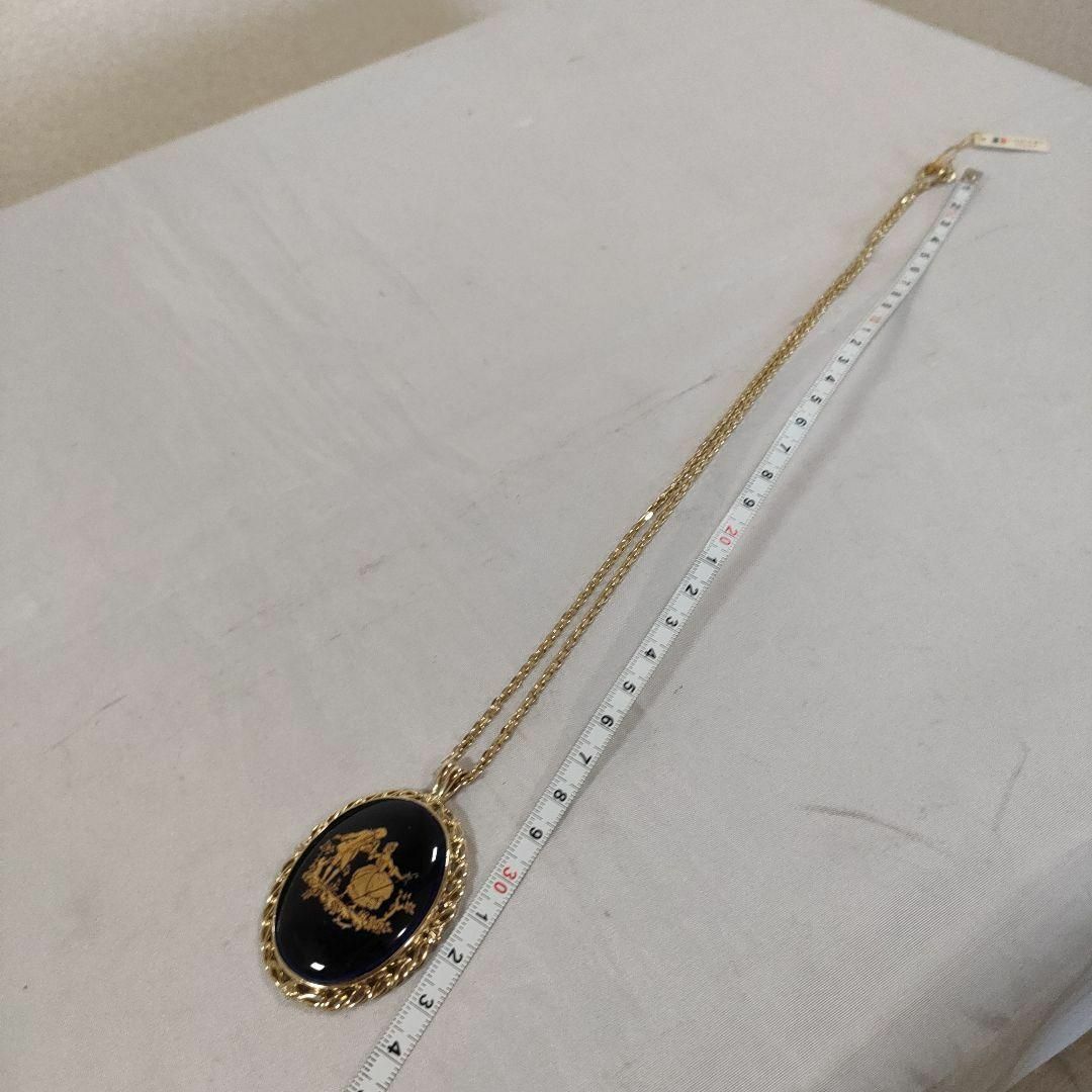 ひ638 超美品　リモージュ　特大　ペンダントネックレス レディースのアクセサリー(ネックレス)の商品写真