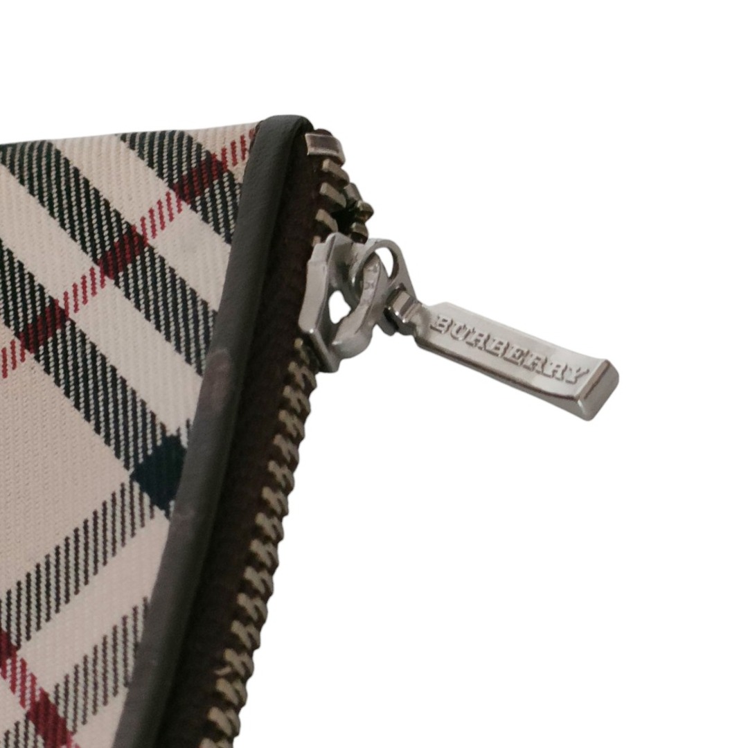 BURBERRY - 美品 BURBERRY バーバリー ノバチェック柄 ジップ BURBERRY - 美品 BURBERRY バーバリー ノバチェック柄 ジップ