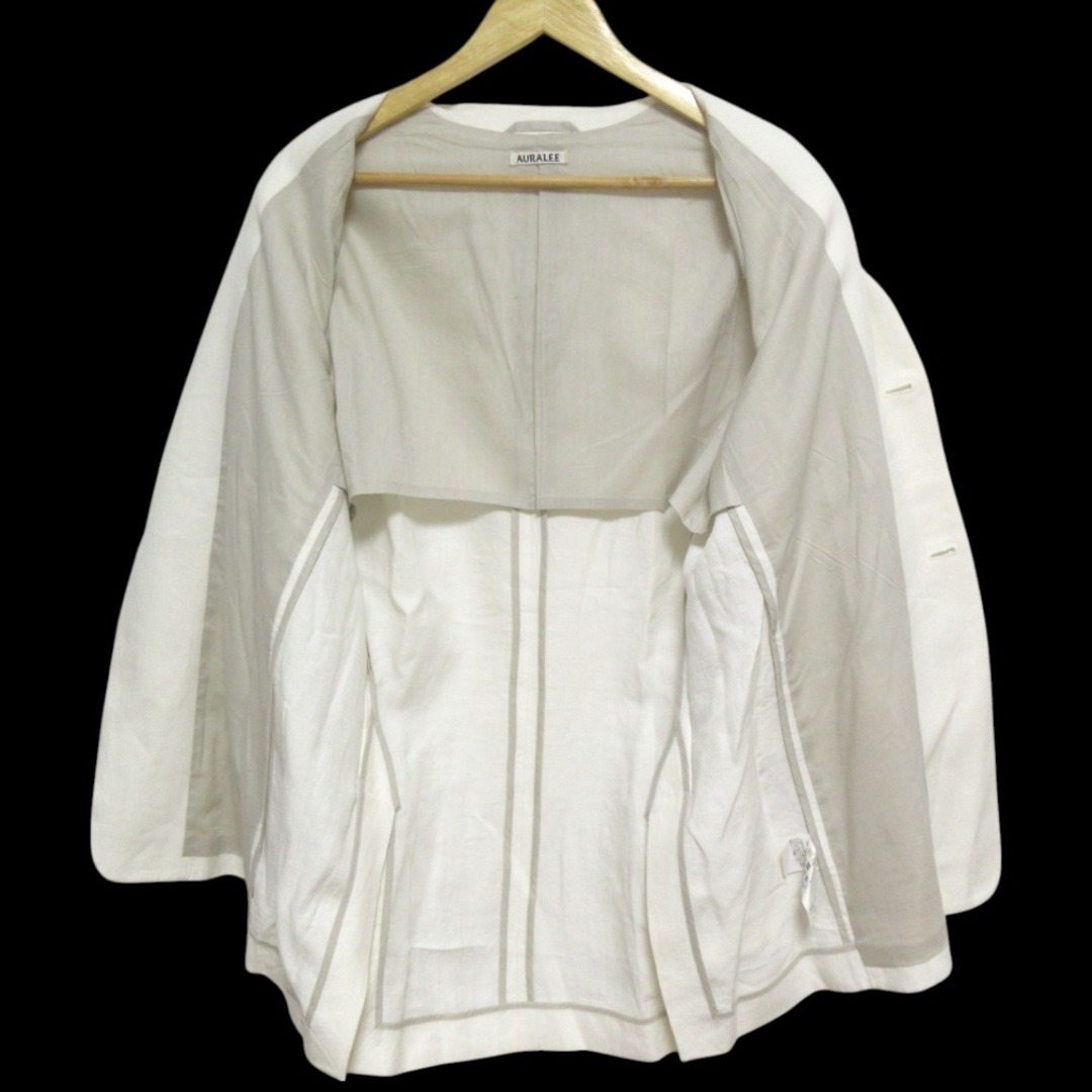 AURALEE - 美品 23SS AURALEE オーラリー LINEN GABARDINE NO AURALEE - 美品 23SS AURALEE オーラリー LINEN GABARDINE NO