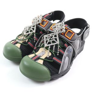 GUCCI - 新品同様 グッチ キッズ ストラップサンダル みつばち GUCCI - 新品同様 グッチ キッズ ストラップサンダル みつばち