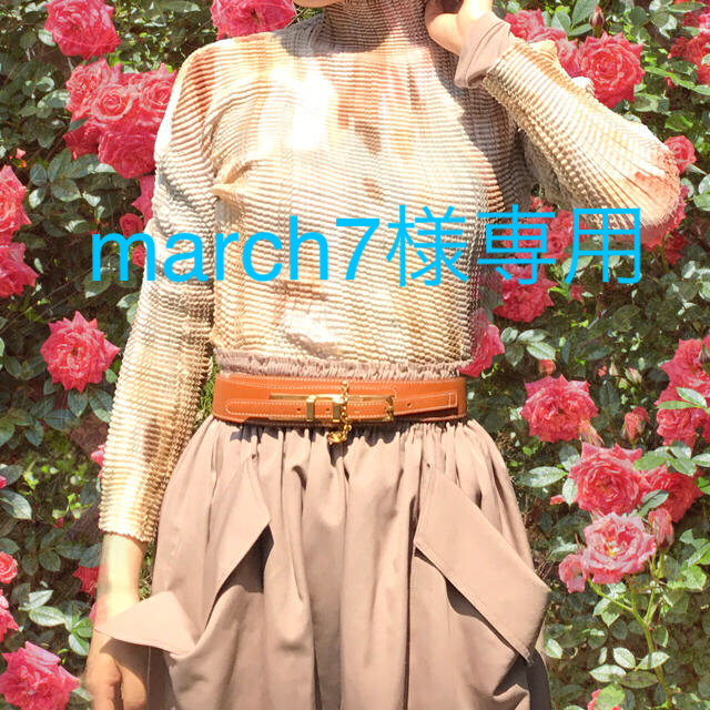 ISSEY MIYAKE(イッセイミヤケ)の【march7様専用】 レディースのトップス(シャツ/ブラウス(長袖/七分))の商品写真
