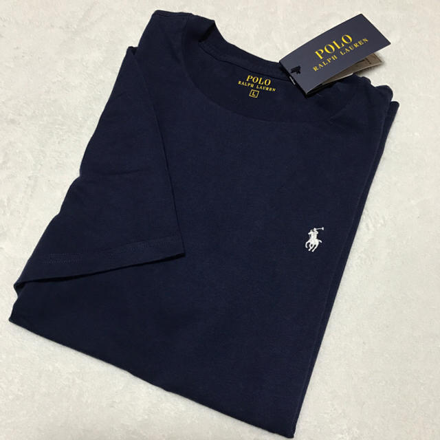 POLO RALPH LAUREN(ポロラルフローレン)の新品✨ラルフローレン 半袖 Tシャツ / ネイビー 140 レディースのトップス(Tシャツ(半袖/袖なし))の商品写真