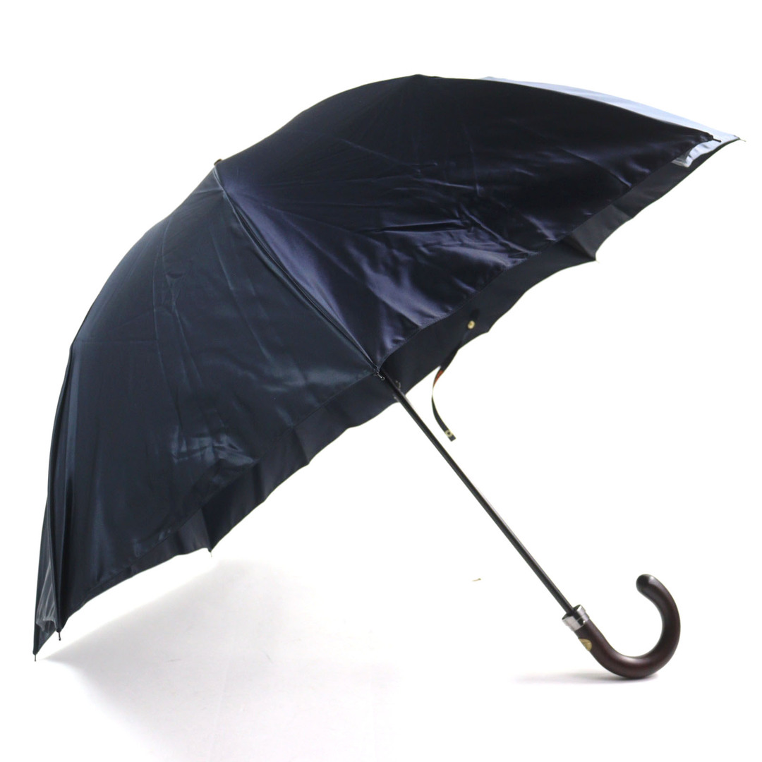 PORTER - 極美品○PORTER ポーター 386-00029 FOLDING UMBRELLA WITH COVER アイアンブルー トンボ洋傘 ナイロンツイル生地 支柱構造 オリジナル傘袋付き 傘 アンブレラ 日本製 メンズ