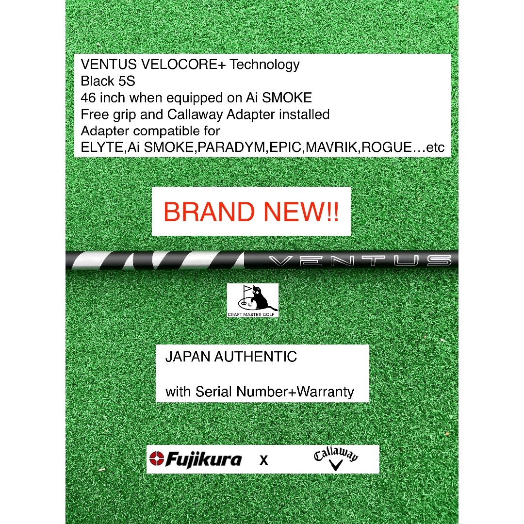クラブ Fujikura - VENTUS VELOCORE+ BK Callaway 5S 46