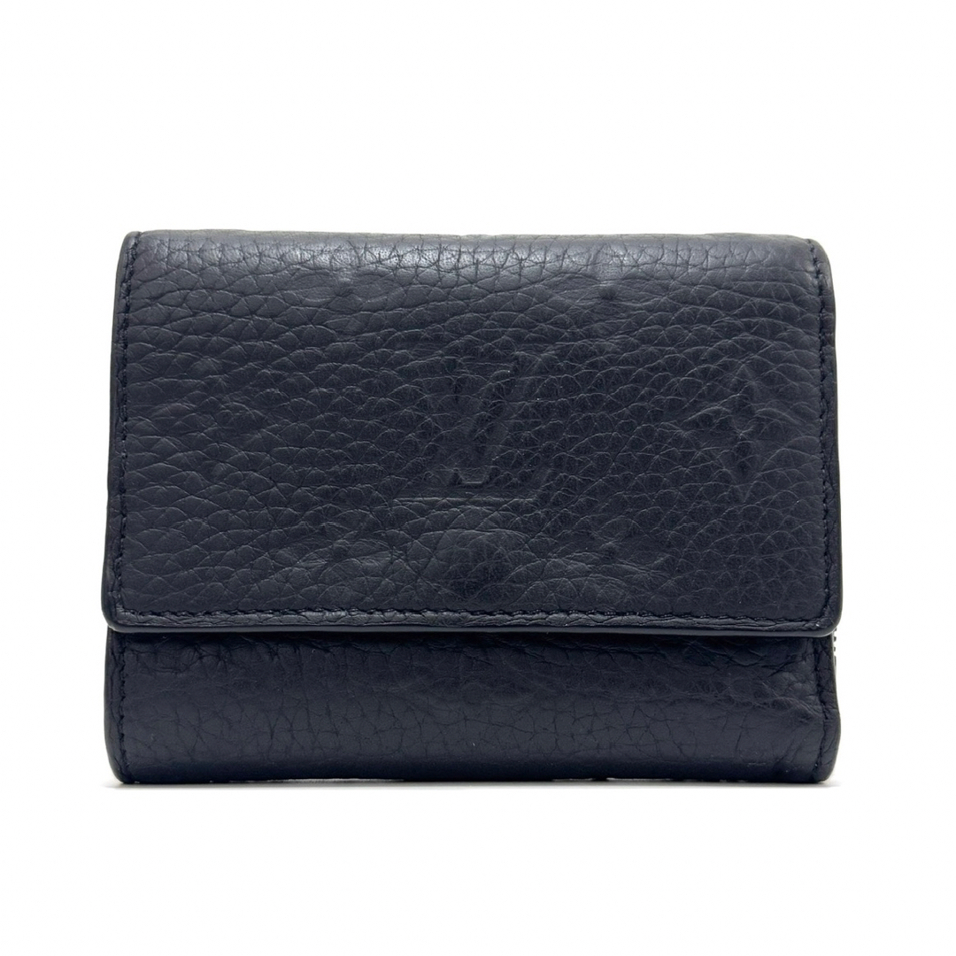 LOUIS VUITTON - ルイヴィトン M82556 ポルトフォイユパイロット トリヨン レザー ブラック
