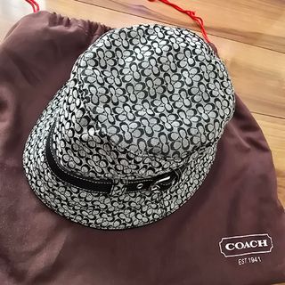 COACH - COACH コーチ シグネチャー バケットハット M/L COACH - COACH コーチ シグネチャー バケットハット M/L