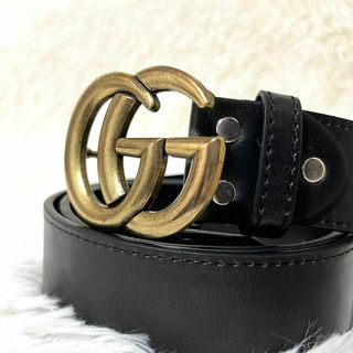 GUCCI - 【極美品】正規品 GUCCI グッチ スリムベルト GG GUCCI - 【極美品】正規品 GUCCI グッチ スリムベルト GG