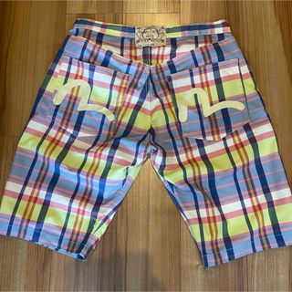 EVISU - 良品 EVISU エヴィス 大黒 大カモメ デニム ハーフ EVISU - 良品 EVISU エヴィス 大黒 大カモメ デニム ハーフ