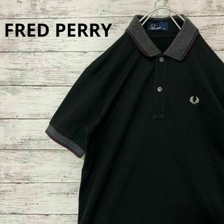 FRED PERRY - フレッドペリー マルチストライプ コットン ニット FRED PERRY - フレッドペリー マルチストライプ コットン ニット