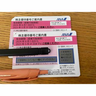 エーエヌエー(ゼンニッポンクウユ)(ANA(全日本空輸))のANA 株主優待券　2枚セット(その他)