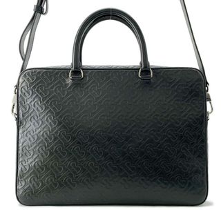 BURBERRY - □激レア□BURBERRY ハンドバッグ レザー ブラック BURBERRY - □激レア□BURBERRY ハンドバッグ レザー ブラック