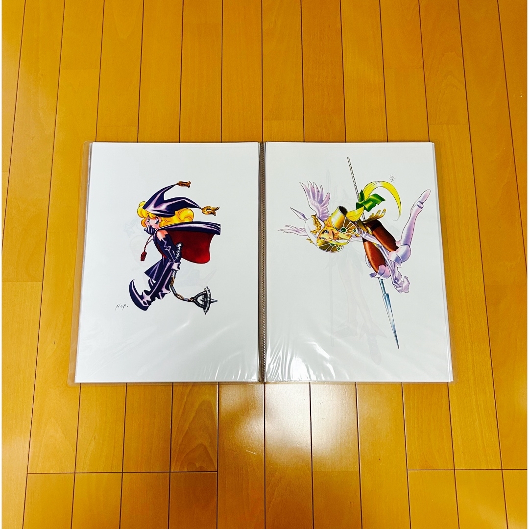 聖剣伝説3 結城信輝氏 A3原画カラーコピー32点ファイル1冊の通販
