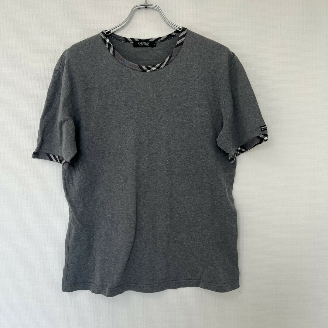BURBERRY - 【BURBERRY】バーバリー Tシャツ 半袖 トップス グレー ３ シンプル