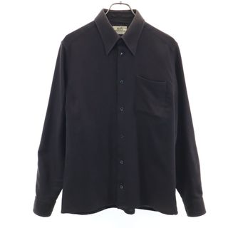 HERMES - エルメス シャツ ドレスシャツ セリエボタン 長袖 H HERMES - エルメス シャツ ドレスシャツ セリエボタン 長袖 H