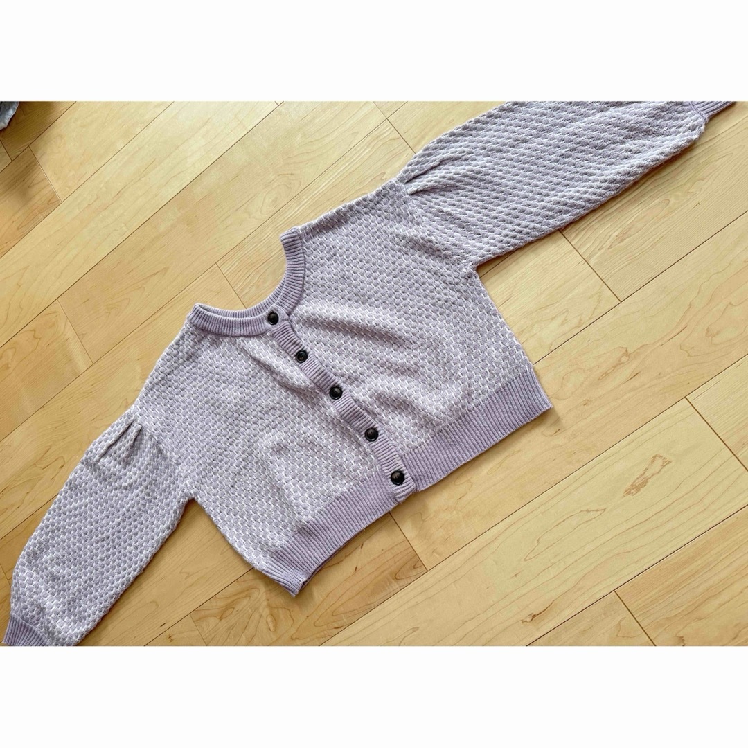 GRL(グレイル)の【美品】グレイル フリーサイズ カーディガン　くすみピンク　春服　トップス レディースのトップス(カーディガン)の商品写真