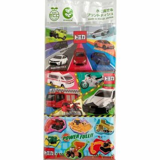水に流せる ポケットティシュ 16 枚(8組)×6個入 キャラクター ティッシュ(日用品/生活雑貨)
