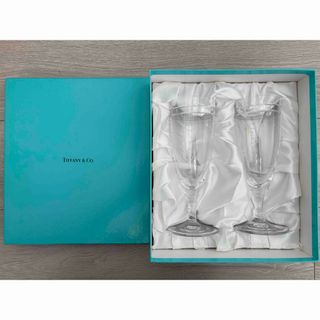 Tiffany & Co. - 【未使用】ティファニー ペア ワイングラスの Tiffany & Co. - 【未使用】ティファニー ペア ワイングラスの