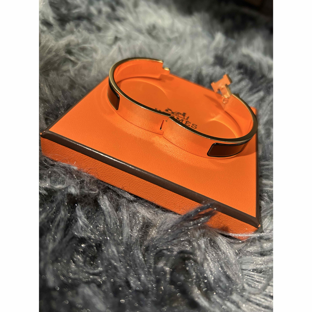 エルメス クリック アノー バングル GP ゴールド ブレスレット エナメル エルメス クリック アノー バングル GP ゴールド ブレスレット