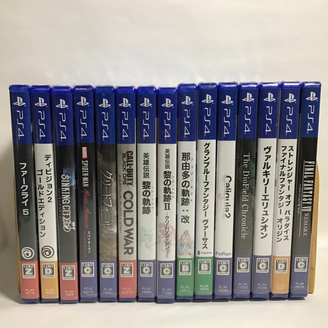 PlayStation4 - PS4 ゲームソフト まとめ売り 15本 新品 未開封 匿名配送 黎の軌跡