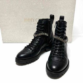 JIMMY CHOO - JIMMY CHOO(ジミーチュウ) ショートブーツ 36 1/2 JIMMY CHOO - JIMMY CHOO(ジミーチュウ) ショートブーツ 36 1/2