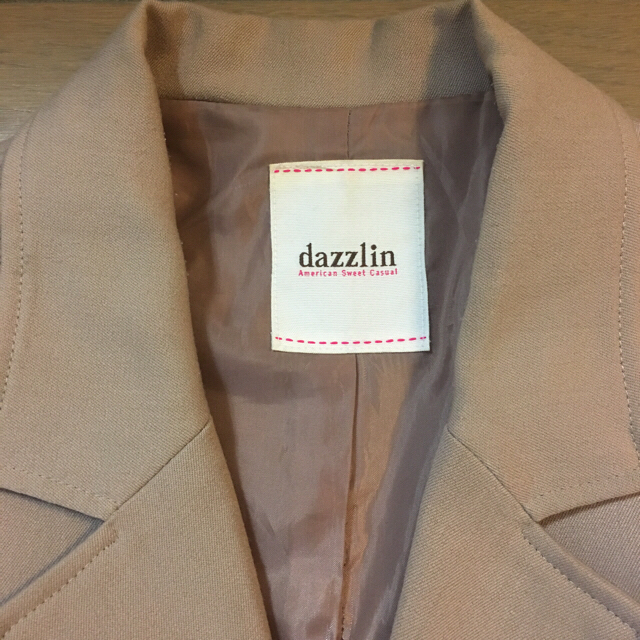 dazzlin(ダズリン)のダズリン♡ジャケット ピンクベージュ レディースのジャケット/アウター(テーラードジャケット)の商品写真