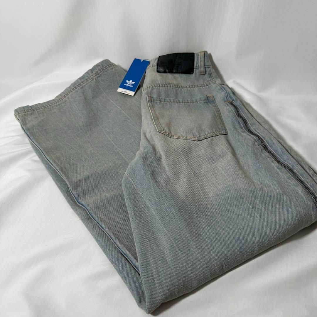 adidas Originals - ADIDAS DENIM ZIP PANT デニム パンツ 26 adidas Originals - ADIDAS DENIM ZIP PANT デニム パンツ 26