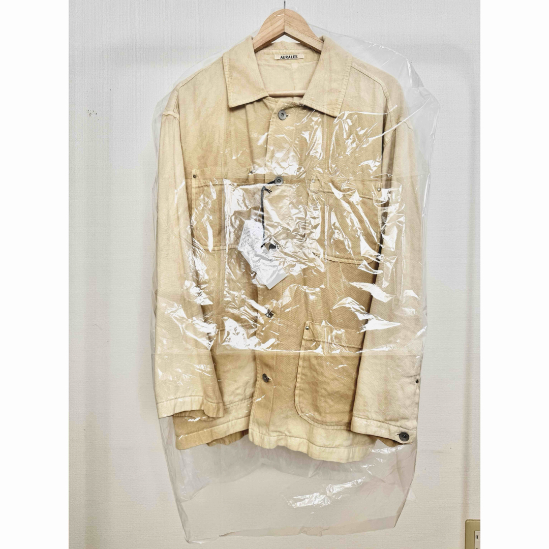 AURALEE - 新品 AURALEE WASHI DUCK CANVAS BLOUSON 3の通販 by AURALEE - 新品 AURALEE WASHI DUCK CANVAS BLOUSON 3の通販 by