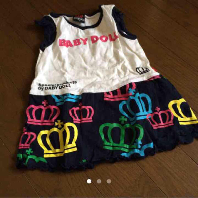 BABYDOLL(ベビードール)のBABY DOLLワンピース キッズ/ベビー/マタニティのベビー服(~85cm)(ワンピース)の商品写真