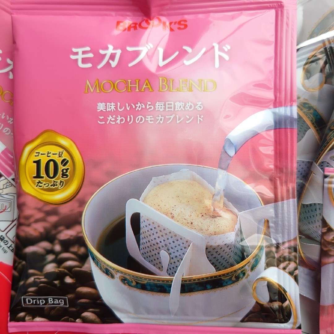 Brooks(ブルックス)のブルックスコーヒー モカブレンド 30袋セット 食品/飲料/酒の飲料(コーヒー)の商品写真