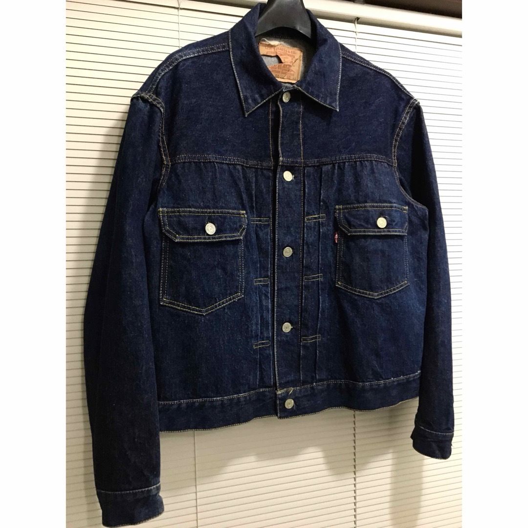 Levi's - 【1WASH】真紺 ハギ付 42 507XX 50年代 ビッグサイズ Levi's - 【1WASH】真紺 ハギ付 42 507XX 50年代 ビッグサイズ