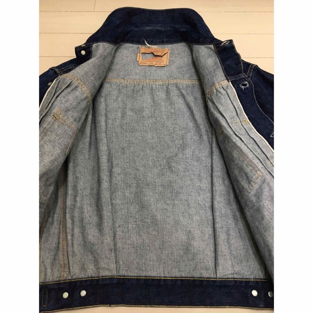 Levi's - 【1WASH】真紺 ハギ付 42 507XX 50年代 ビッグサイズ Levi's - 【1WASH】真紺 ハギ付 42 507XX 50年代 ビッグサイズ