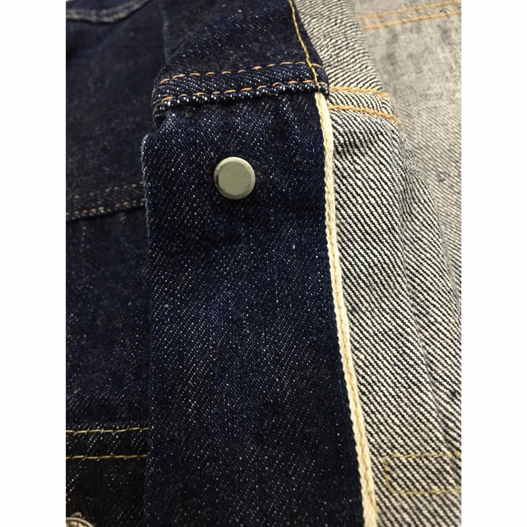 Levi's - 【1WASH】真紺 ハギ付 42 507XX 50年代 ビッグサイズ Levi's - 【1WASH】真紺 ハギ付 42 507XX 50年代 ビッグサイズ