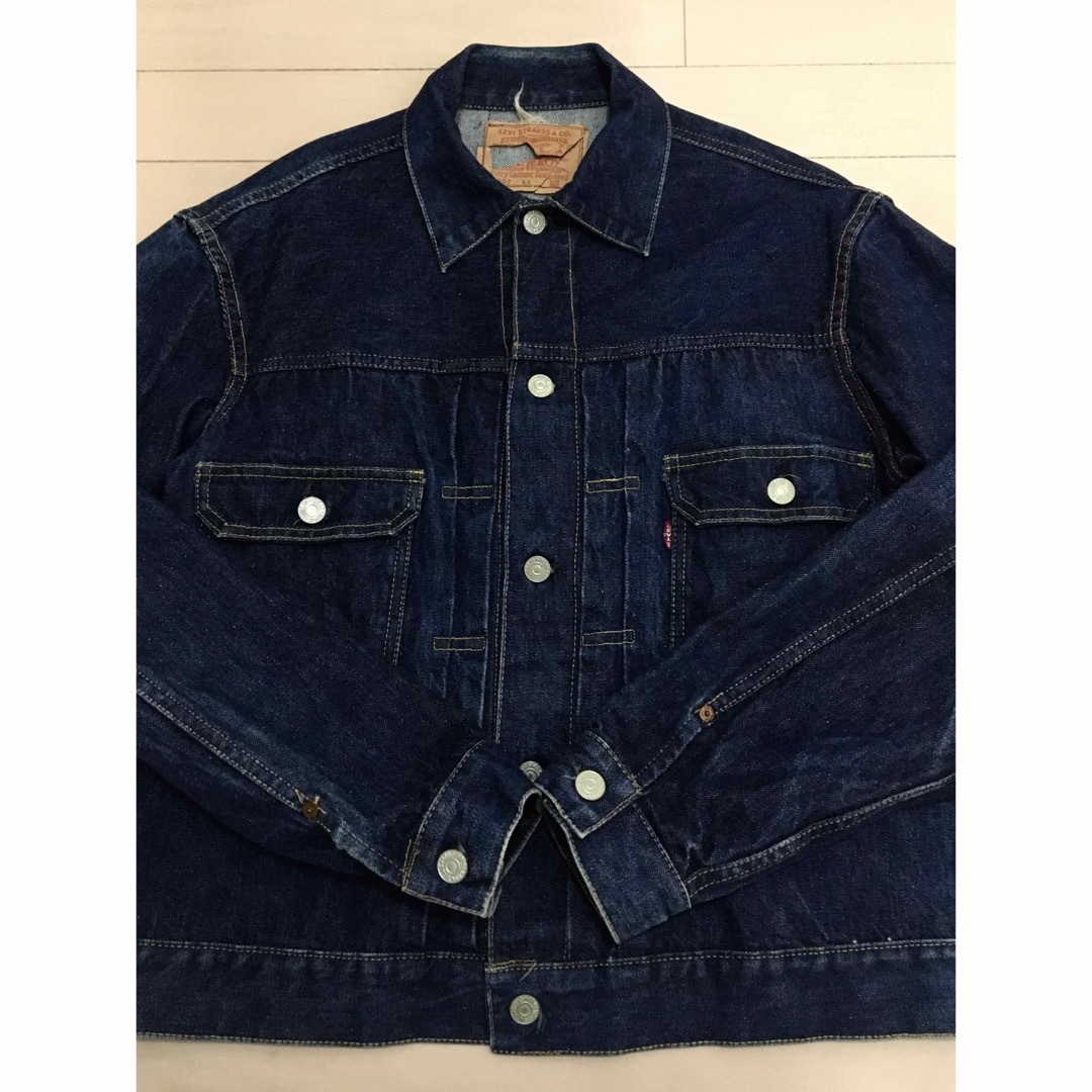 Levi's - 【1WASH】真紺 ハギ付 42 507XX 50年代 ビッグサイズ Levi's - 【1WASH】真紺 ハギ付 42 507XX 50年代 ビッグサイズ