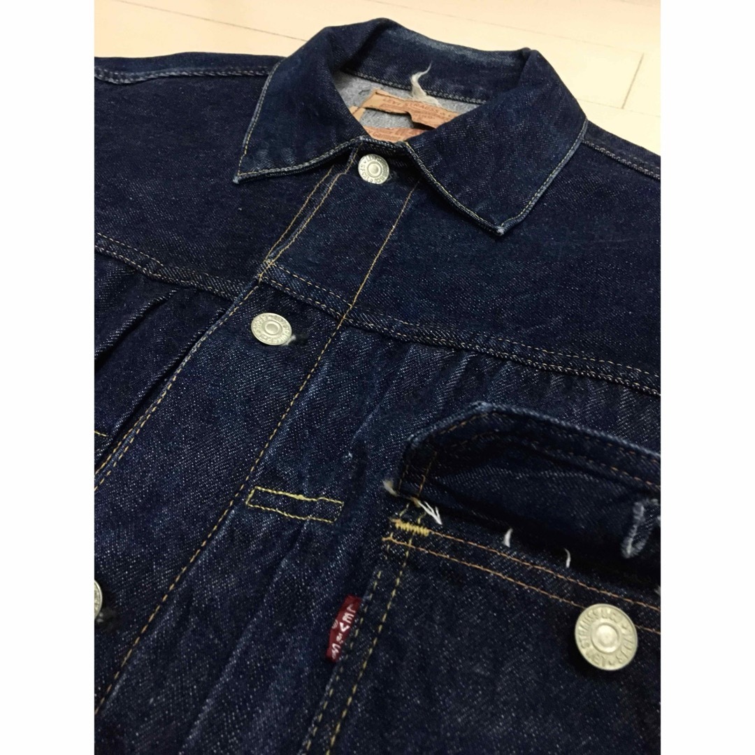 Levi's - 【1WASH】真紺 ハギ付 42 507XX 50年代 ビッグサイズ Levi's - 【1WASH】真紺 ハギ付 42 507XX 50年代 ビッグサイズ