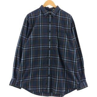 エルエルビーン(L.L.Bean)の古着 エルエルビーン L.L.Bean 長袖 コットンチェックシャツ メンズXL相当 /eaa527728(シャツ)