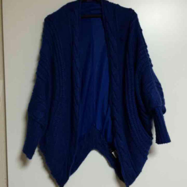 EGOIST(エゴイスト)のegoistニット羽織り レディースのジャケット/アウター(ニットコート)の商品写真
