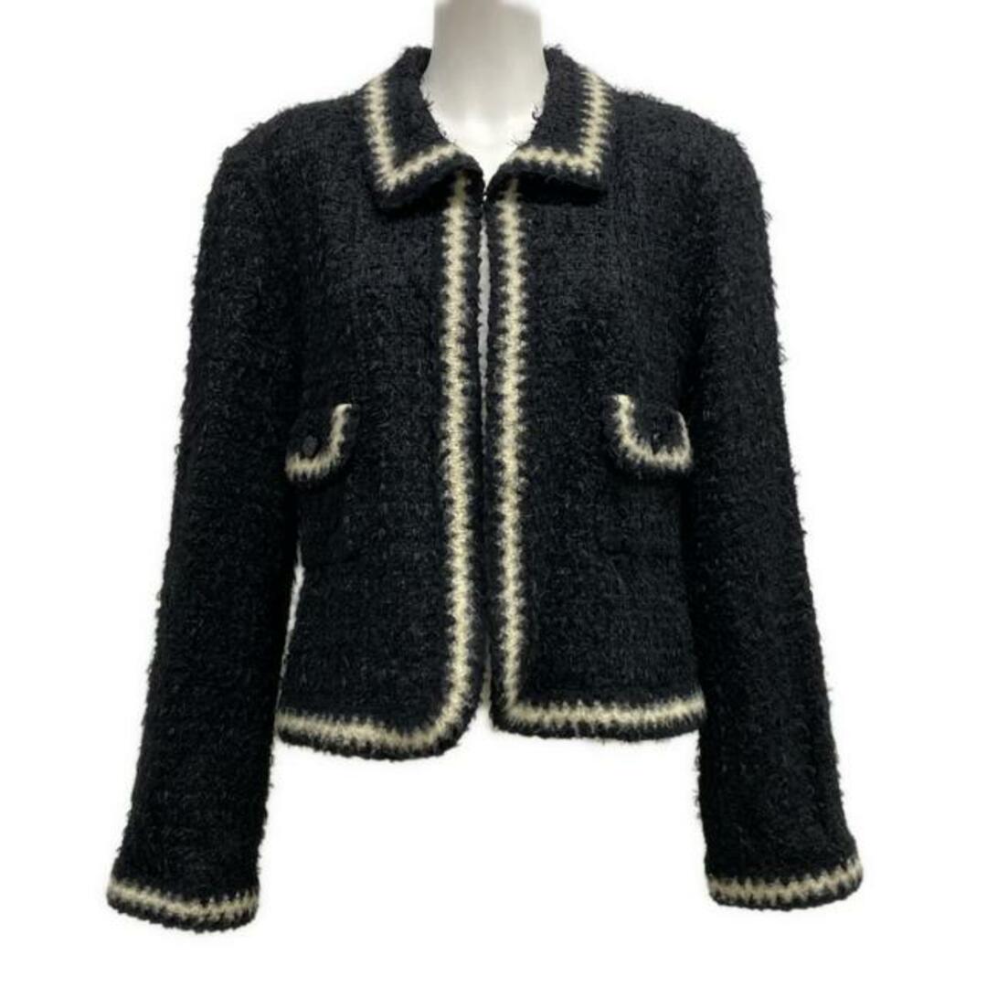 CHANEL - CHANEL(シャネル) ジャケット サイズ40 M レディース - P12050 黒 長袖/春/秋