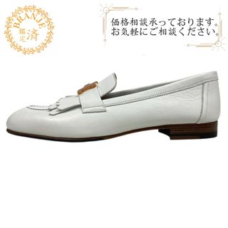 HERMES - エルメス HERMES ヒッチ HITCH 厚底ローファー1度のみ HERMES - エルメス HERMES ヒッチ HITCH 厚底ローファー1度のみ