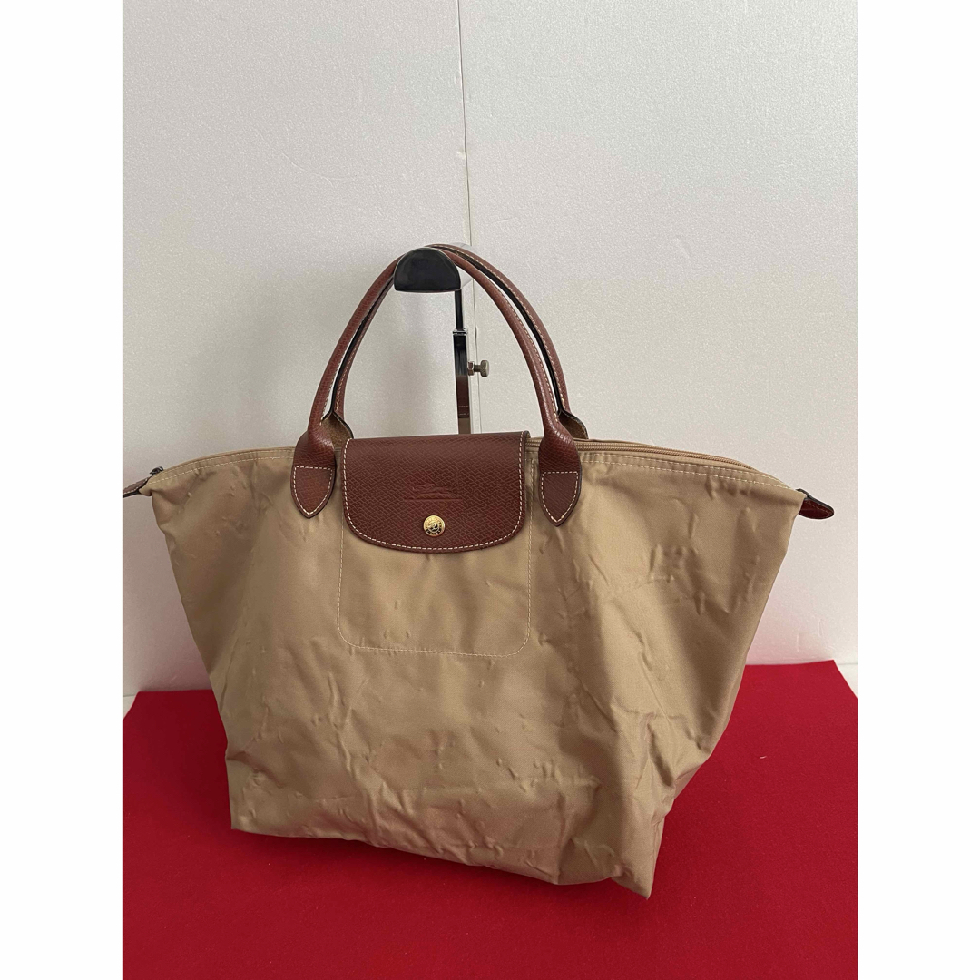 LONGCHAMP - LONGCHAMP ロンシャン ナイロン×レザー トート