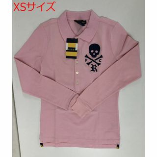ラルフローレン(Ralph Lauren)のラルフローレン ラグビー ポロシャツ 長袖 XS レディース ピンク 春(ポロシャツ)