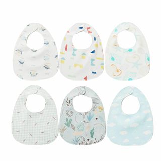 【新着商品】[Elf-feer] ベビー ビブ スタイ よだれかけ 防水 6枚セ(その他)