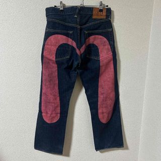 EVISU - 【EVISU】初期 2504XX No2 水牛パッチ カモメステッチ EVISU - 【EVISU】初期 2504XX No2 水牛パッチ カモメステッチ